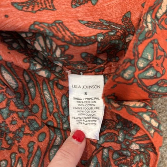 Ulla Johnson Kosta Top in Clementine size 8 - Picture 3 of 4